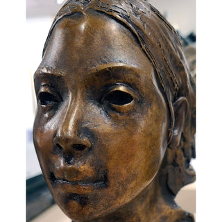 Richard Forbes, Bronze Sculpture, "Young Girl"