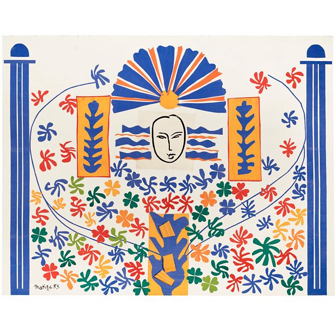 Henri Matisse, Original Lithograph, "Apollon"