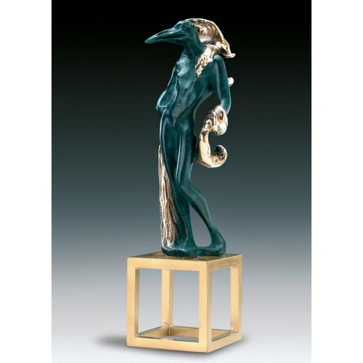 Salvador Dali, Bronze Sculpture, Birdman