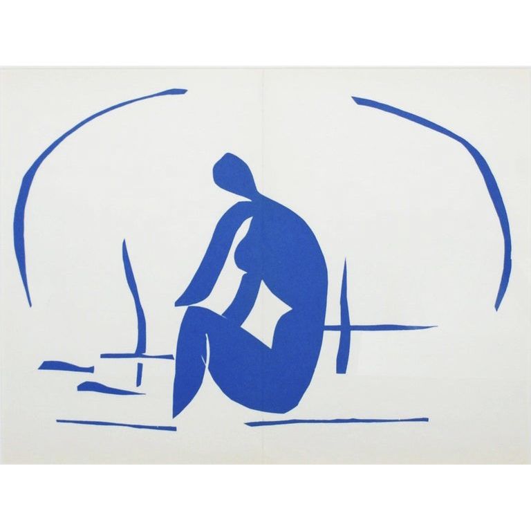 Henri Matisse, Original Lithograph, "La Baigneuse dans les roseaux"