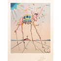 Salvador Dali, Original Lithograph, "Celestial Elephant"