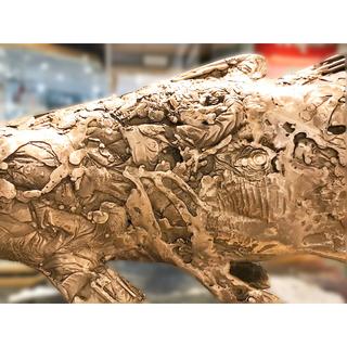 Richard Forbes, Bronze Sculpture, "End of the Line"