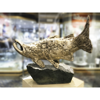 Richard Forbes, Bronze Sculpture, "End of the Line"