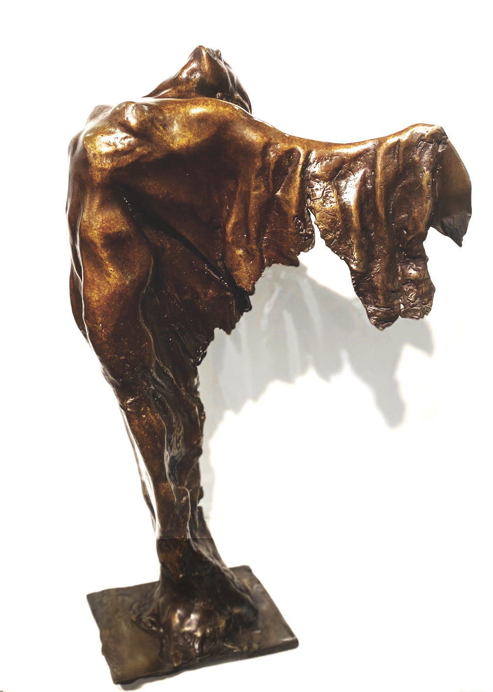 Richard Forbes, Bronze Sculpture, "Nike - Winged Goddess of Victory"