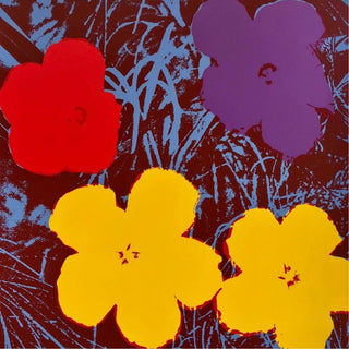 Andy Warhol, Flowers II.71 (after Warhol by Sunday B. Morning)