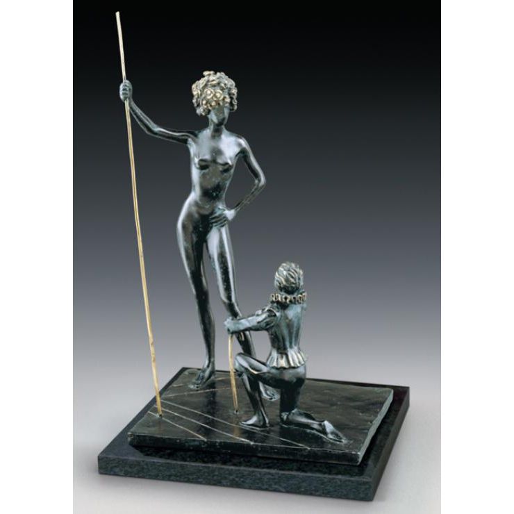 Salvador Dali, Bronze Sculpture, Homage to Fashion