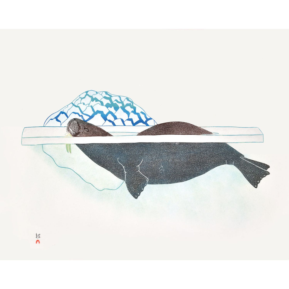 KANANGINAK POOTOOGOOK "Walrus in pressure Ice"