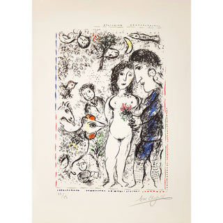 Marc Chagall, Original Lithograph, "Recollections of a Spring"