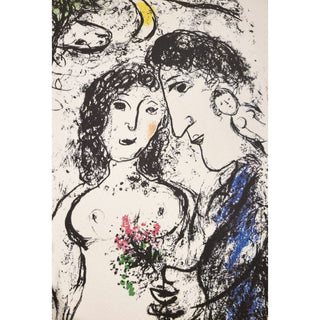 Marc Chagall, Original Lithograph, "Recollections of a Spring"