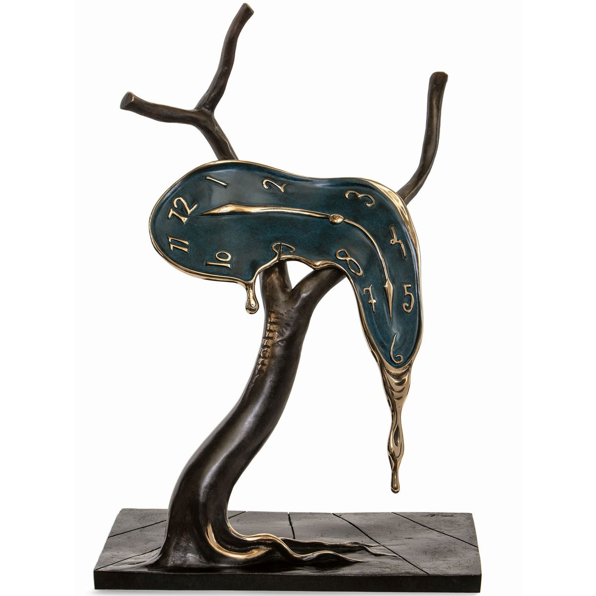 Salvador Dali, Bronze Sculpture, Profile of Time