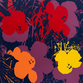 Andy Warhol, Flowers II.66 (after Warhol by Sunday B. Morning)