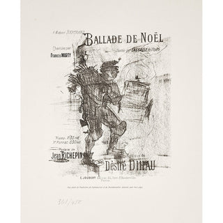 Henri de Toulouse-Lautrec, 14 Lithographs - Complete Album of "Quatorze Lithographies Originales"