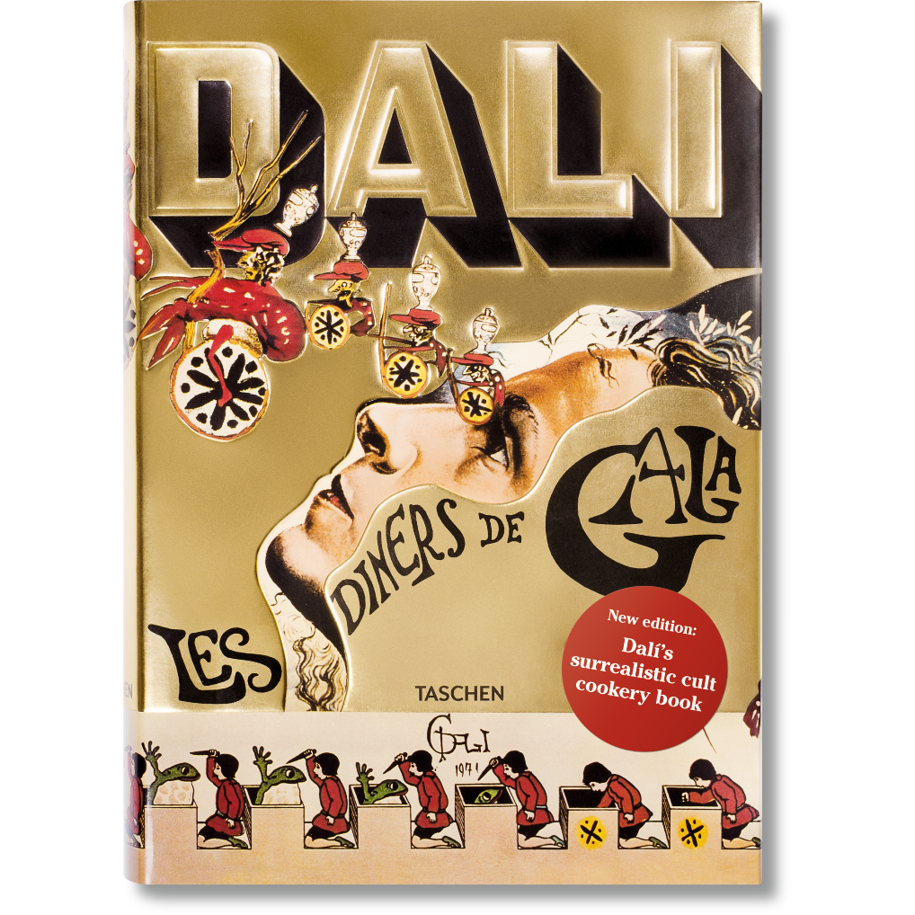 Salvador Dalí, Les dîners de Gala, Hardcover A surrealist cookbook