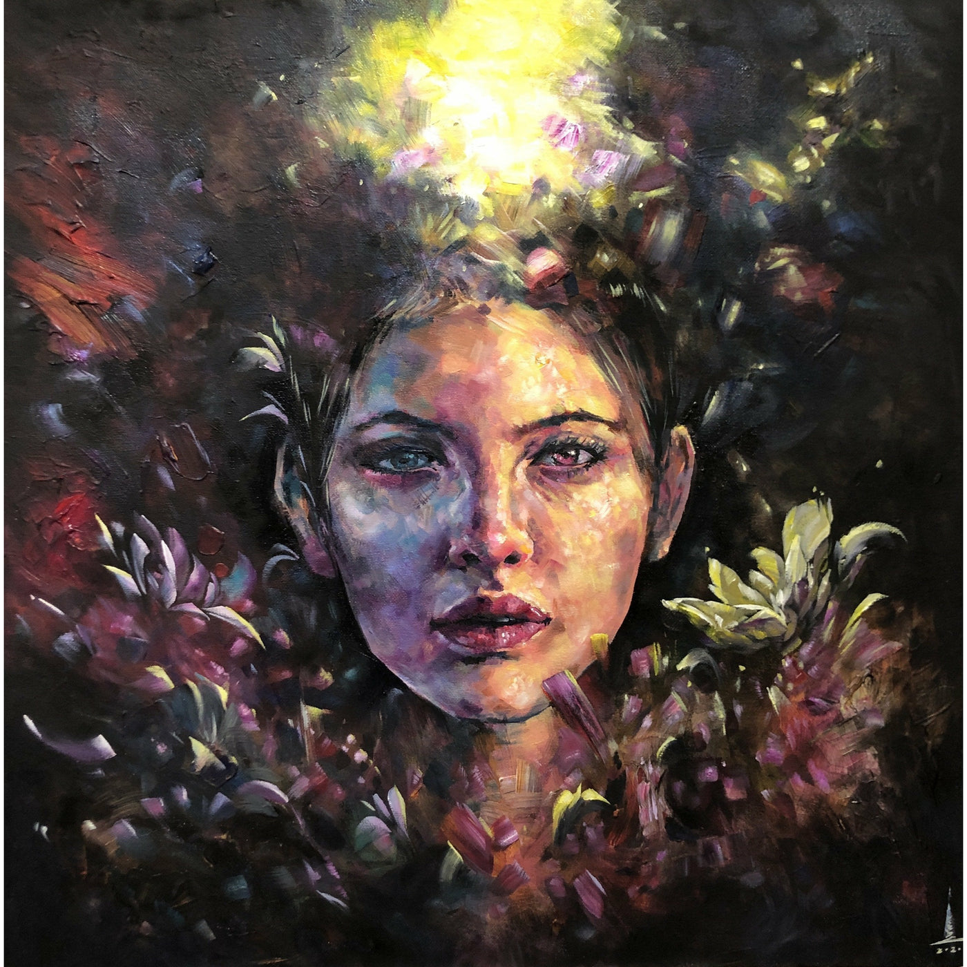 Jace Kim, Discover, Oil on canvas