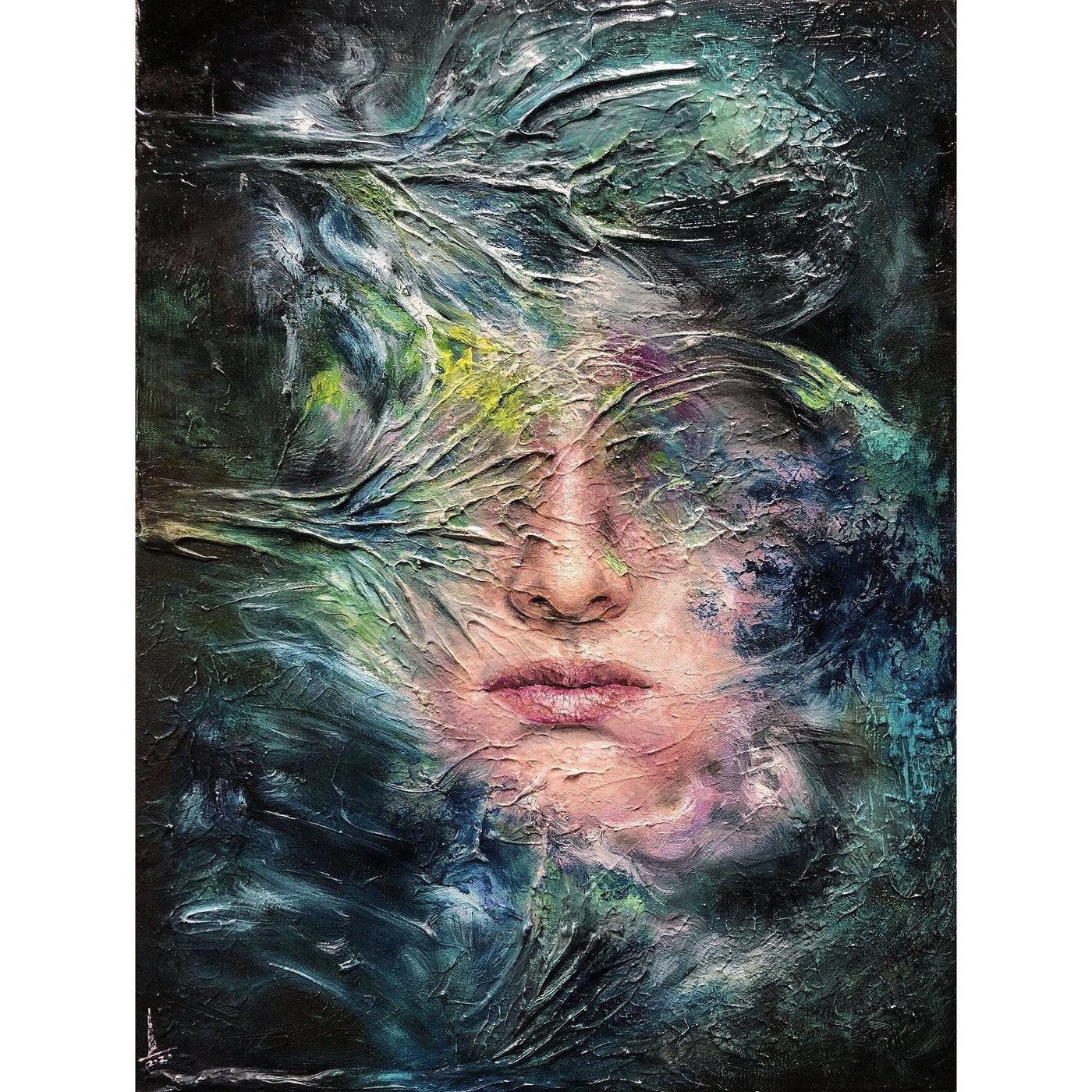 Jace Kim, Into the Woods, Oil on canvas
