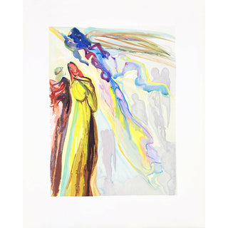 Salvador Dali, Original Wood Engraving, "The Ancestor's Apparition"