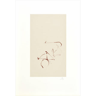 Robert Motherwell, Original Lithograph, "Return"