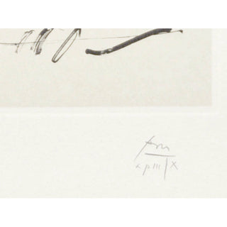 Robert Motherwell, Original Lithograph, "Wind"