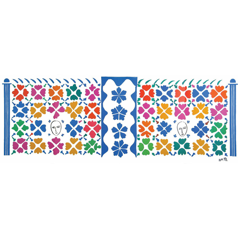 Henri Matisse, Original Lithograph, "Décoration - Masques"
