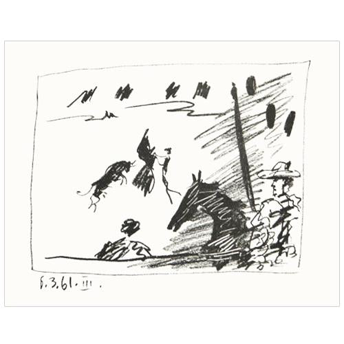 Pablo Picasso Original Lithogaph, "Jeu de la cape"