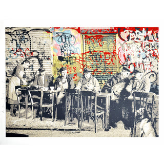 Mr. Brainwash, Original Silkscreen, "Le Bistro"