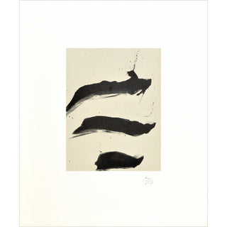 Robert Motherwell, Original Lithograph, "Nocturne VII"