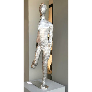 PriyAryan (Priya & Aryan), Fluid Cellular Steel Sculpture, "Without You"