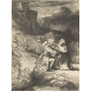 Rembrandt, The Agony in the Garden