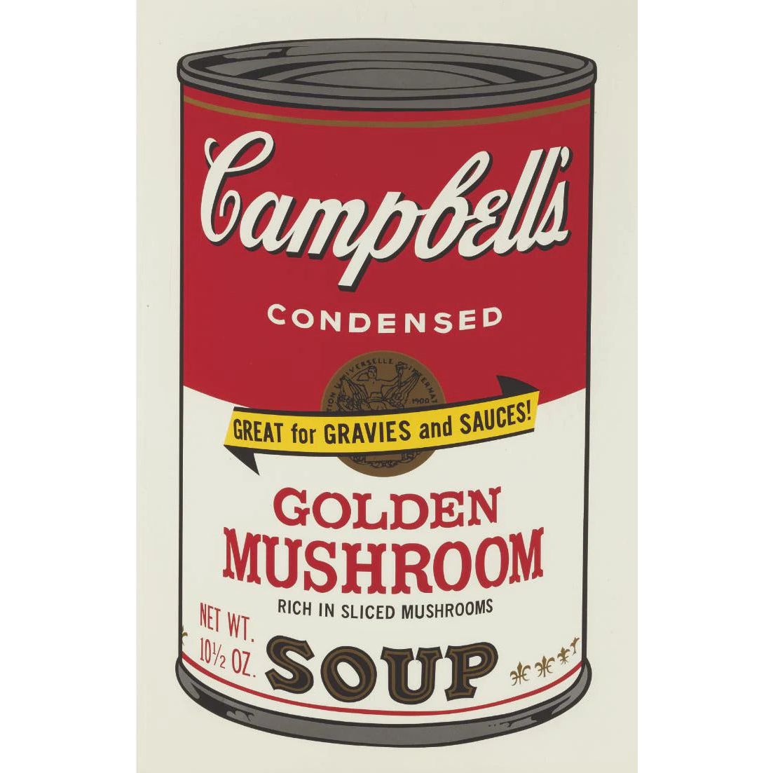 Andy Warhol, Campbell's Soup Cans, Golden Mushroom (after Warhol