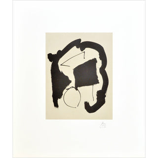Robert Motherwell, Original Lithograph, "Untitled II"