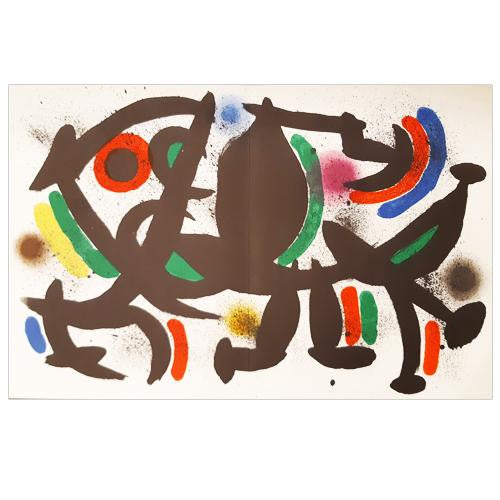 Joan Miro Original Lithogaph, "Untitled" - 1972