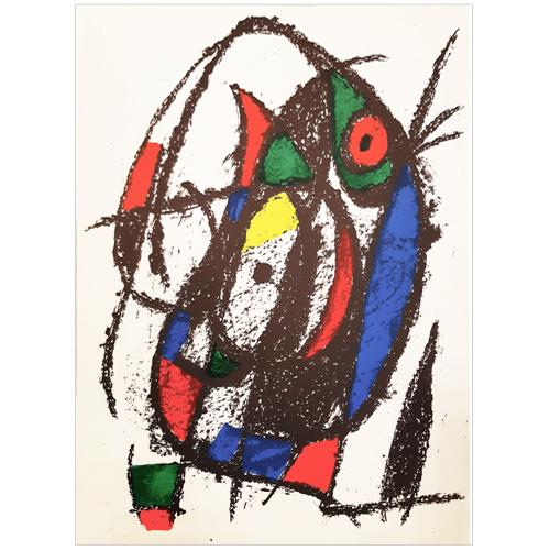 Joan Miro Original Lithogaph, "Untitled" - 1975