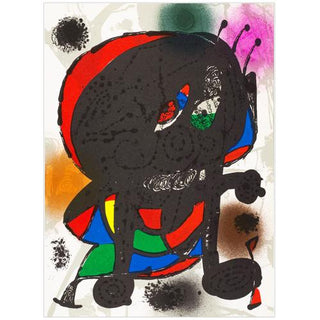 Joan Miro Original Lithogaph, "Untitled" - 1977