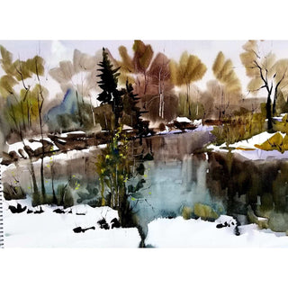 Yury Konyshev, First Snow