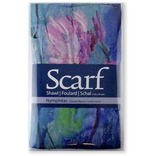 Scarf - Monet, Waterlilies