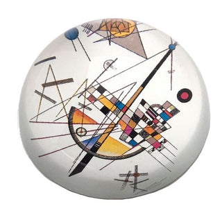 Glass Paperweight - Kandinsky