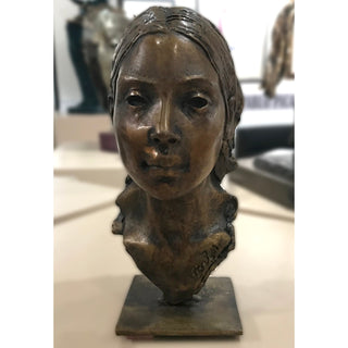 Richard Forbes, Bronze Sculpture, "Young Girl"