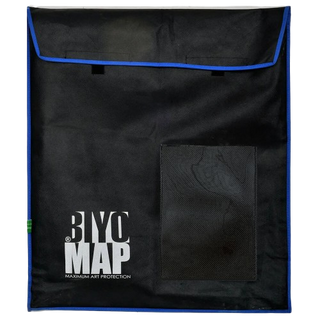 Dark Blue Protective Artwork Bag - 23.6" x 27.6" / 60 x 70 cm