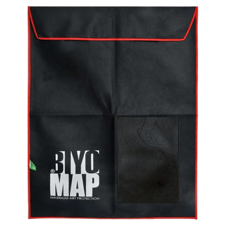 Red Protective Artwork Bag - 35.4" x 43.3" / 90 x 110 cm