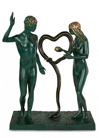 Salvador Dali, Bronze Sculpture, "Adam and Eve"