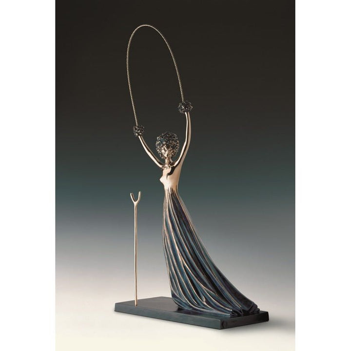 Salvador Dali, Alice in Wonderland, bronze sculpture, conceived 1977