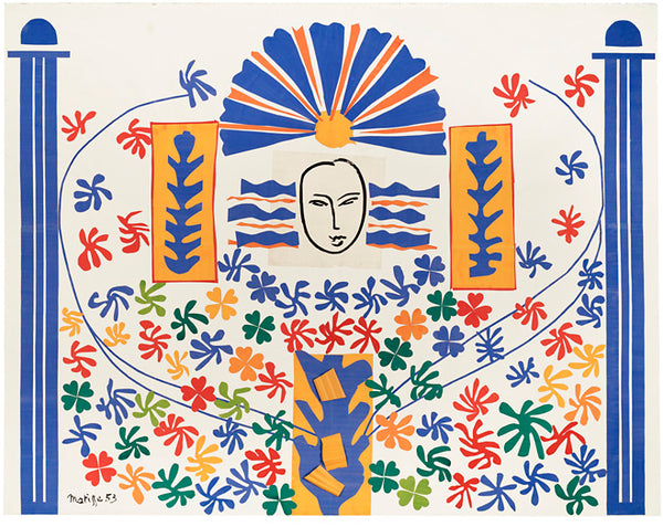 Henri Matisse, Original Lithograph, "Apollon"