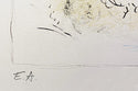 Marc Chagall, Original Lithograph, "Les Lilas" (Lilacs)