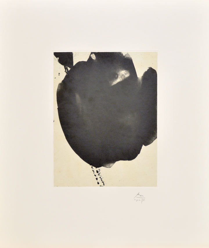Robert Motherwell, Original Lithograph, "Nocturne VI"