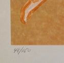 Salvador Dali, Original Lithograph, "The Agony of Love"