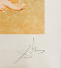 Salvador Dali, Original Lithograph, "The Agony of Love"