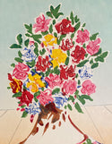 Salvador Dali, Original Lithograph, "The Flowering of Inspiration" - "Gala en fleurs"