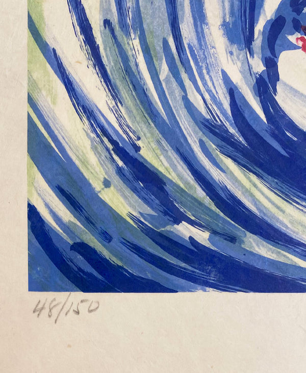Salvador Dali, Original Lithograph, "The Flowering of Inspiration" - "Gala en fleurs"