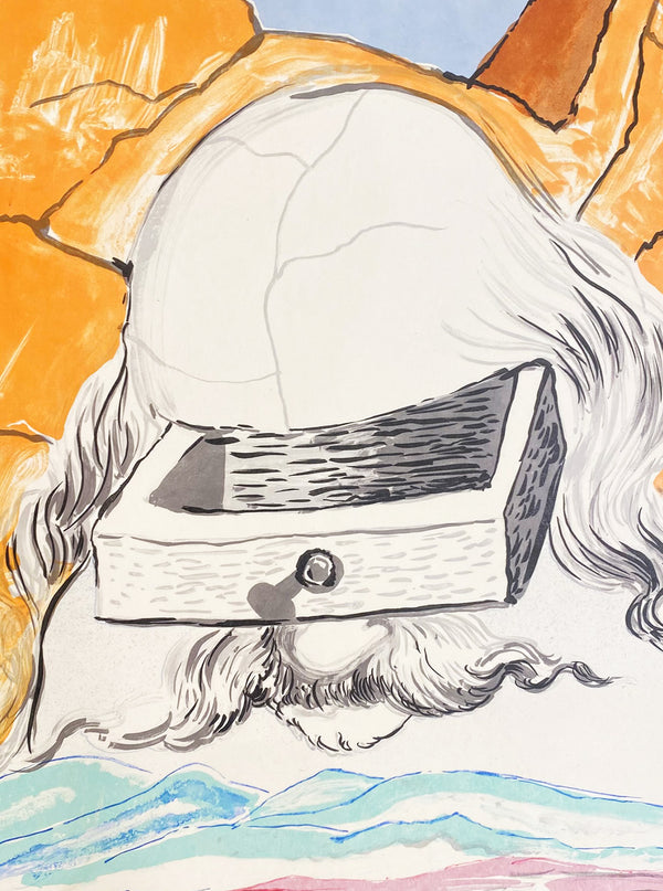 Salvador Dali, Original Lithograph, "The Path to Wisdom"