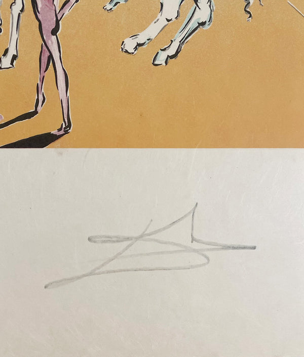 Salvador Dali, Original Lithograph, "The Path to Wisdom"